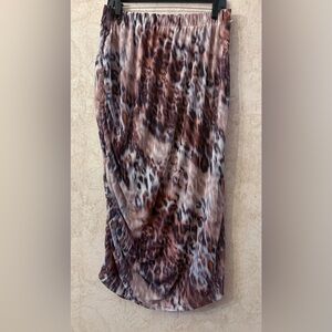 Kathy Ireland Animal Print Pencil Skirt